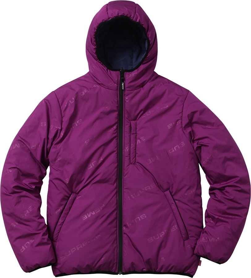 Reversible Hooded Puffy Jacket view 11